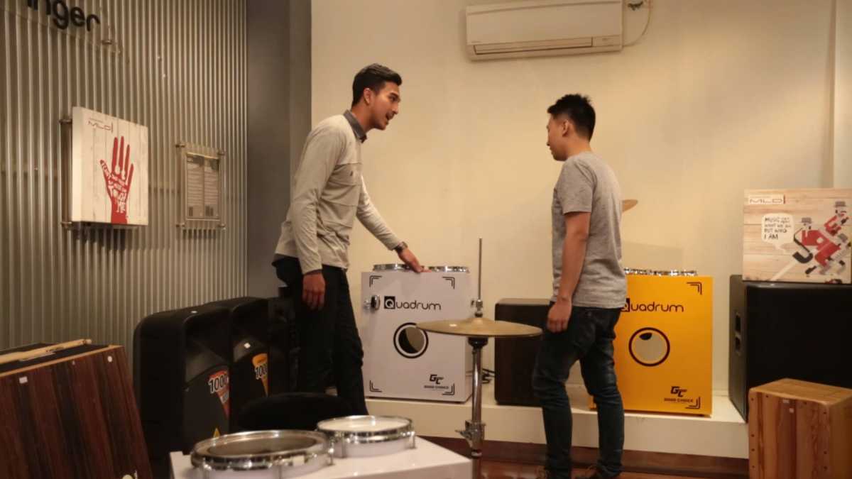 Quandrum: Saat Drum dan Cajon jadi satu